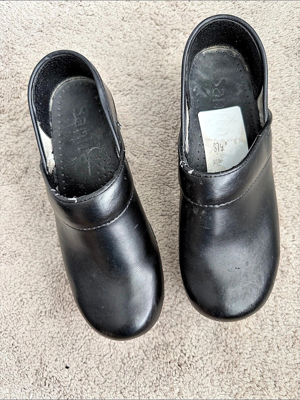 Sanita Professional Cabrio Clog Black Clogs EU 37